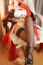 铃木美咲 (Misaki Suzuki) cosplay Changli - Wuthering Waves (24).webp