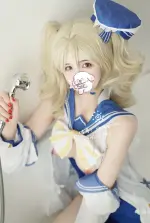 Chengzimiaoj cosplay Barbara - Genshin Impact (26).webp