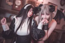 落落Raku (rakuraku166) - Nun and Devil (10).webp