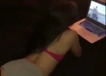Nanonood si Mare ng movie ng pinatungan ni Pare.jpg