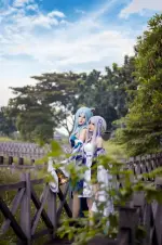 美月 HKxSYR cosplay Guizhong and Madame Ping - Genshin Impact (2).webp