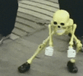 Happy Skeleton GIF Happy Skeleton GIF