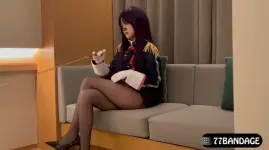 77bandage cosplay Ren Yamashiro - Mato Seihei no Slave (1).webp