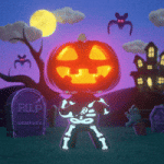 Trick Or Treat Dance GIF by DOMCAKE Trick Or Treat Dance GIF by DOMCAKE