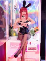 It’s ✨Charess Day!✨Celebrating my birthday today with a Makima Bunny Cosplay at District 1 Co...webp