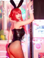 It’s ✨Charess Day!✨Celebrating my birthday today with a Makima Bunny Cosplay at District 1 Co...webp
