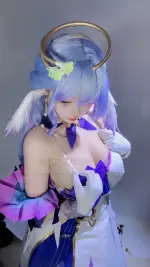小瑶幺幺 (xiaoyaoyaoyao12) cosplay Robin - HonkaiStar Rail (3).webp