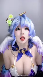 小瑶幺幺 (xiaoyaoyaoyao12) cosplay Robin - HonkaiStar Rail (9).webp