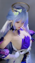 小瑶幺幺 (xiaoyaoyaoyao12) cosplay Robin - HonkaiStar Rail (4).webp