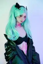 金鱼kinngyo cosplay Rebecca - Cyberpunk (3).webp