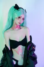 金鱼kinngyo cosplay Rebecca - Cyberpunk (19).webp