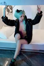 金鱼kinngyo cosplay Rebecca - Cyberpunk (24).webp