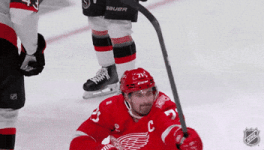 Happy Red Wings GIF by NHL