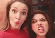 cindy aldub yaya dub maine mendoza picture together red blouse beautiful hot sexy kournikova ...webp