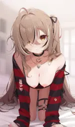 emo_mumei_all_fours_nipples_pussy.webp
