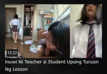 Inuwi Ni Teacher si Student Upang Turuan Ng Lesson.webp