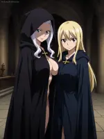 Lucy Heartfilia and Mirajane Strauss - Fairy Tail (Set 01) - artkoikoi - 001.webp