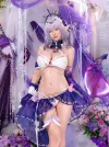 Machi馬吉 cosplay Castorice Swimsuit - HonkaiStar Rail (2).webp