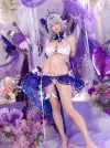 Machi馬吉 cosplay Castorice Swimsuit - HonkaiStar Rail (3).webp
