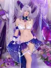 Machi馬吉 cosplay Castorice Swimsuit - HonkaiStar Rail (4).webp