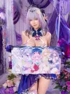 Machi馬吉 cosplay Castorice Swimsuit - HonkaiStar Rail (116).webp
