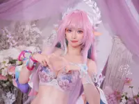 Machi馬吉 cosplay Cyrene - HonkaiStar Rail (65).webp