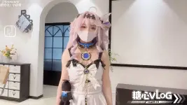 小欣奈 (lovewxnn) cosplay Denia - Wuthering Waves (2).webp